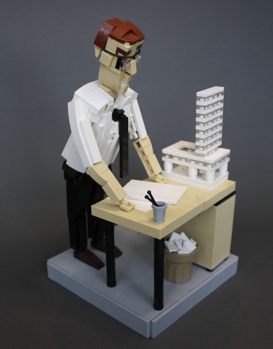 LEGO MOC - LEGO-конкурс 16x16: 'Все работы хороши' - Архитектор