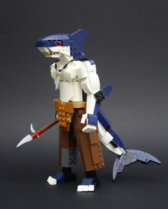 LEGO MOC - LEGO-contest 24x24: 'Pirates' - Акулья голова