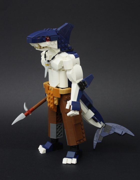 LEGO MOC - LEGO-contest 24x24: 'Pirates' - Акулья голова