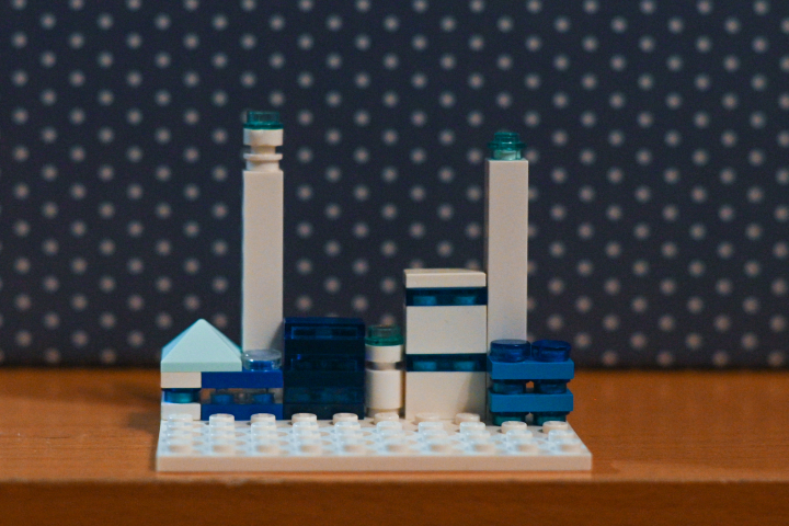 LEGO MOC - LEGO-конкурс 'Светлое будущее' - город будущего