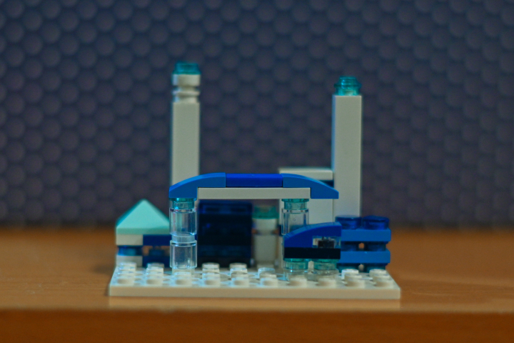 LEGO MOC - LEGO-конкурс 'Светлое будущее' - город будущего: и бонус-транспорт будущего