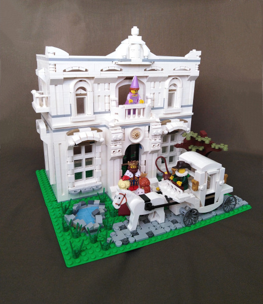 Прибытие в резиденцию