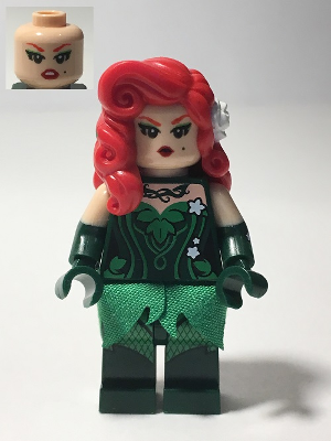 Bricker - LEGO Minifigure - sh327 Poison Ivy - Cloth Skirt (70908)