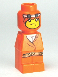 LEGO 85863pb033 Microfig Orient Bazaar Merchant Orange
