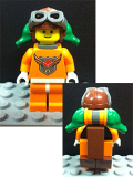 LEGO MBA003 MBA Level Three Minifigure with Backpack Assembly
