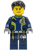 LEGO agt001a Agent Chase - Single-sided Head