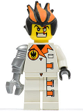 LEGO agt013a Dr. Inferno (Metallic Silver Claw)