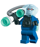LEGO bat011c01 Mr. Freeze with Complete Weapon Assembly