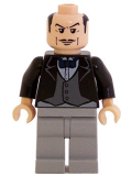 LEGO bat014 Alfred Pennyworth, the Butler - Bow Tie