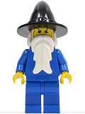 LEGO cas306 Wizard - Black Wizard / Witch Hat (10176)