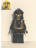 LEGO cas308 Breastplate - Armor over Black, Cheek Protection Helmet (Evil Knight) (10176)