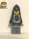 LEGO cas309 Breastplate - Armor over Black, Black Neck-Protector (Squire) (10176)