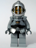 LEGO cas380 Fantasy Era - Crown Knight Plain with Breastplate, Grille Helmet, Beard around Mouth