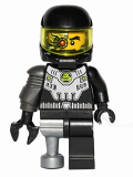 LEGO col038a Space Villain - Flat Silver Pirate Peg Leg