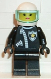 LEGO cop029 Police - Zipper with Sheriff Star, White Helmet, Trans-Light Blue Visor, Female