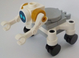 LEGO cty1056 City Space Robot, Round Tiles as Wheels, Medium Azure Eyes