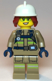 LEGO cty1113 Fire Fighter, Female - Freya McCloud
