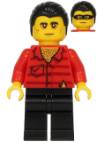 LEGO cty1205 Police - Crook Vito, Red Shirt