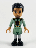 LEGO dp075 Lieutenant Matthias - Sand Green Uniform