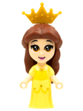 LEGO dp122 Belle with Crown - Micro Doll
