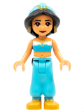 LEGO dp148 Jasmine - Pearl Gold Shoes, Plain Top