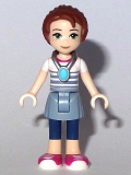 LEGO elf034b Emily Jones, Sand Blue Skirt, Calf Length Leggings, Amulet (41188)