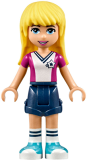 LEGO frnd232 Friends Stephanie, Dark Blue Shorts, Soccer Jersey