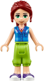 LEGO frnd236 Friends Mia, Lime Cropped Trousers, Blue Top