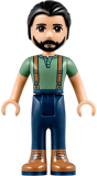 LEGO frnd243 Friends Steve, Dark Blue Pants, Sand Green Top