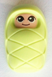 LEGO frnd279 Baby / Infant - with Stud Holder on Back with Smiling Face and Large Eyes Pattern (Baby Ola)
