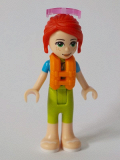 LEGO frnd304 Friends Mia, Lime and Dark Azure Wetsuit, Life Jacket, Sunglasses