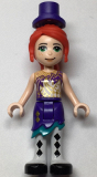 LEGO frnd471 Friends Mia, Dark Purple Skirt and Top Hat