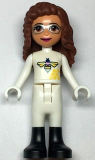 LEGO frnd498 Friends Olivia (Nougat) - White Bee Suit and Black Boots