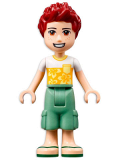 LEGO frnd507 Friends Daniel - White Flower T-Shirt, Sand Green Trousers Cropped
