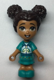 LEGO frnd516 Friends Liz - Micro Doll with Dark Turquoise Dress and Rainbow Hoodie