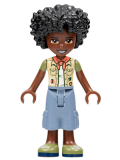 LEGO frnd526 Friends Joaquim - Sand Blue Trousers, Tan Vest, Coral Scarf