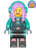 LEGO hs058 Parker L. Jackson - Diving Suit with Headphones (Open Mouth Smile / Disgusted)