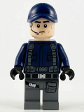 LEGO jw067 ACU Trooper - Ball Cap, Light Nougat Head