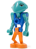 LEGO lom018 LoM Martian - Blue Body, Orange Legs