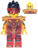 LEGO mk074 Monkie Kid - Battle Armor, Pearl Gold Shoulder Pads