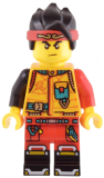 LEGO mk131 Monkie Kid - Bright Light Orange Diving Suit