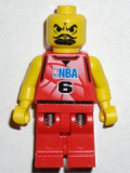 LEGO nba041 NBA player, Number 6