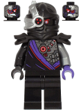 LEGO njo629 Nindroid Warrior with Black Shoulder Pads - Legacy