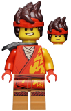 LEGO njo739 Kai - Core, Hair, Shoulder Pad