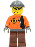 LEGO rac039 Hot Rod Driver Orange (10200)