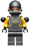 LEGO sh628 AIM Agent - Backpack and Pins with Tow Ball