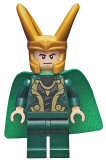 LEGO sh644 Loki - Spongy Cape (Juniors), Dark Green Legs