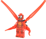 LEGO sh723 Carnage - 2 Long and 2 Short Appendages