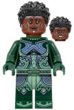 LEGO sh844 Nakia - Dark Green Suit