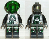 LEGO sp020 Insectoids - green circuitry w/hose on sides, printed legs